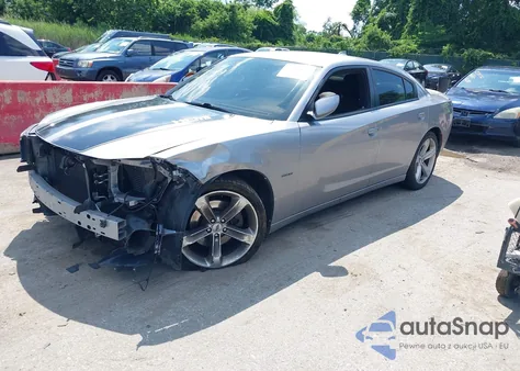 2017 Dodge Charger R/T Rwd из США, поврежденный, VIN 2C3CDXCT1HH510319